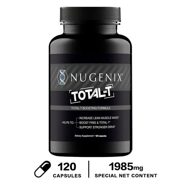 Nugenix Total-T - Natural Testosterone Booster for Men, 90 Capsules