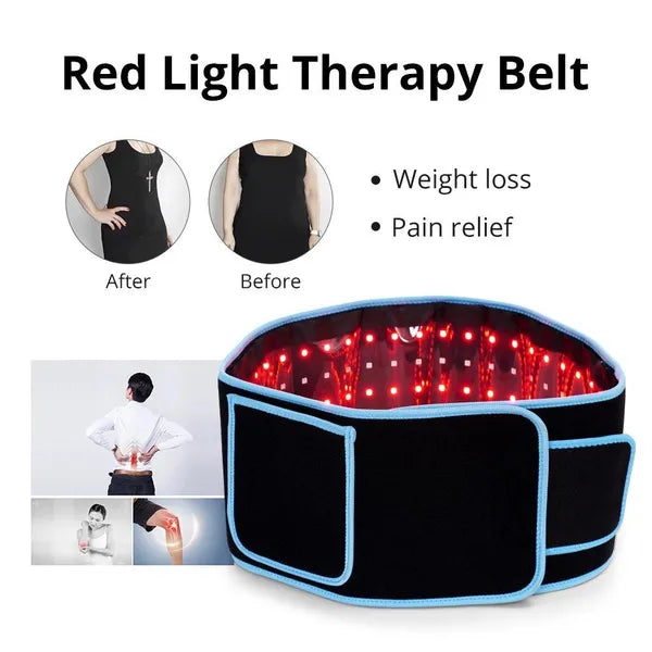 Slimming Belt with Infrared Therapy for Pain Relief, Fat Burning, and Muscle Relaxation, promoting Health Care and Waist Heating