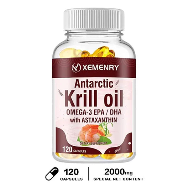 Antarctic Krill Oil Capsules (120 Capsules)