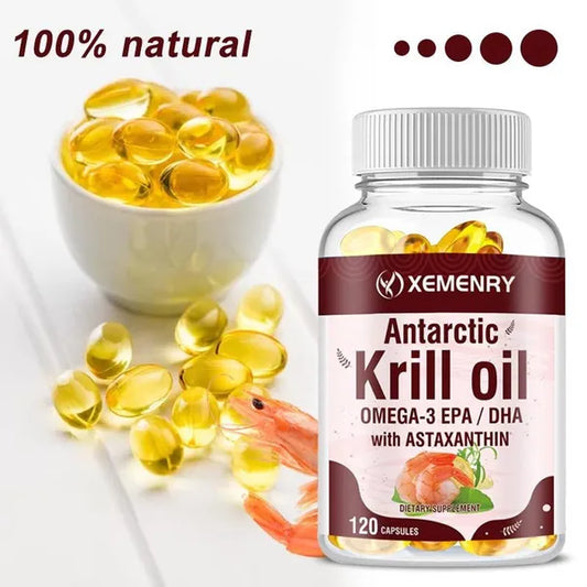 Antarctic Krill Oil Capsules (120 Capsules)