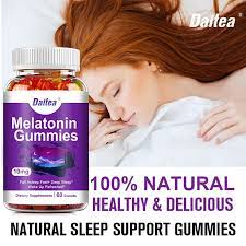 Daitea Melatonin Gummies 10mg Natural - Gelatin Free and Halal